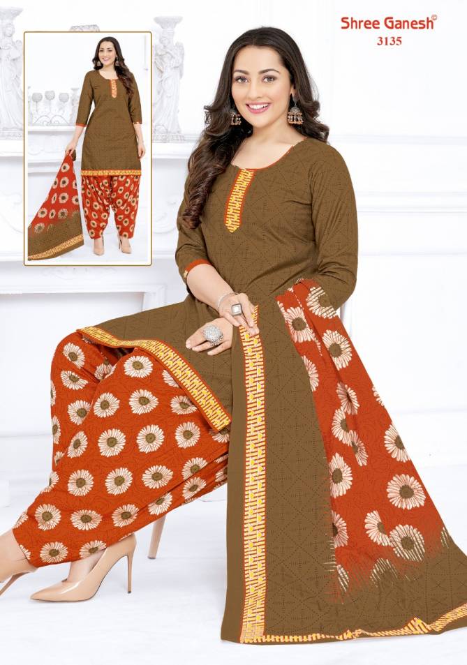 Shree Ganesh Palak 1 Casual Daily Wear Cotton Printed Dress Material Collection